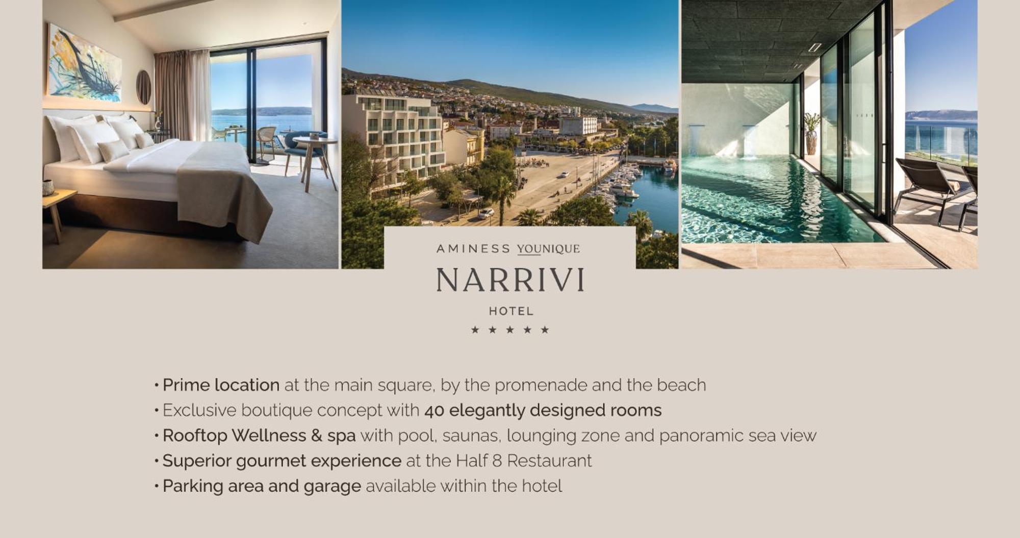 Aminess Younique Narrivi Hotel Crikvenica Exterior foto